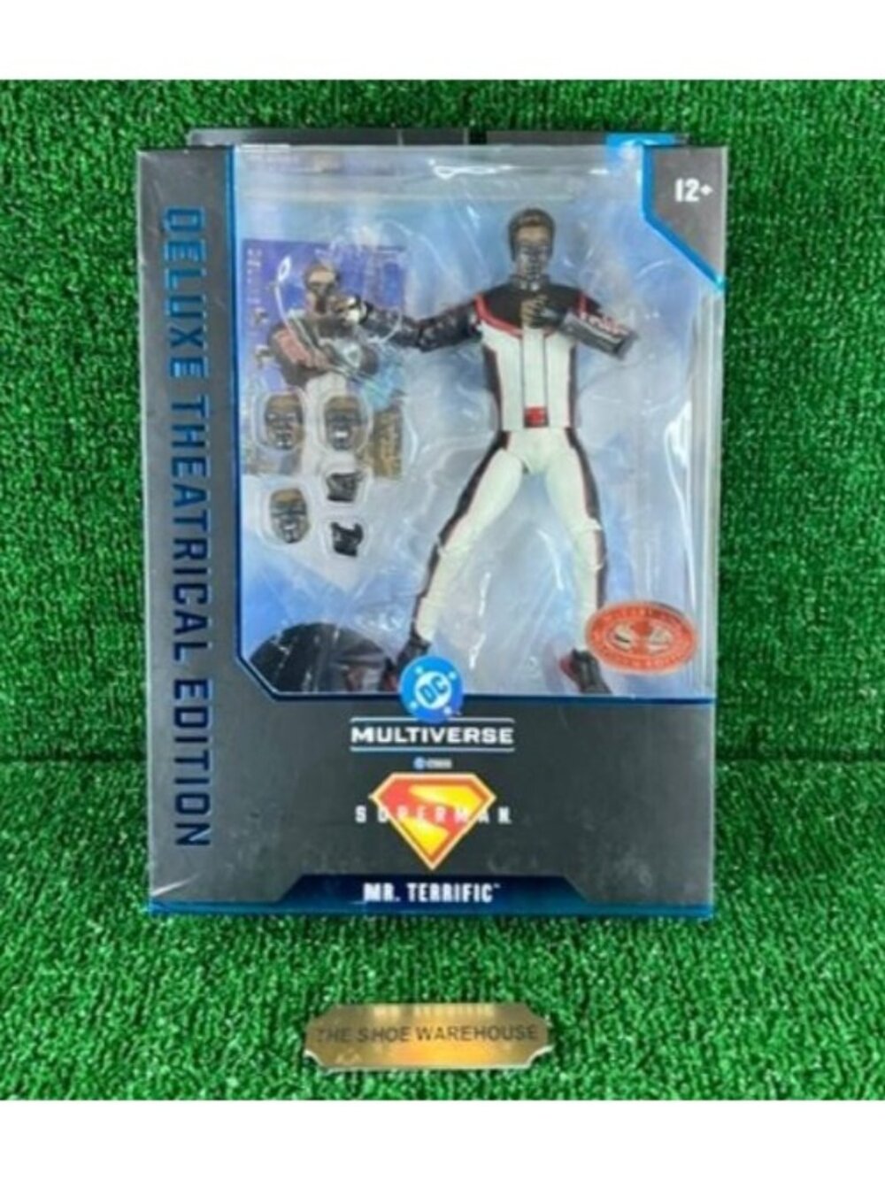 Mcfarlane DC Multiverse Mr. Terrific 7” Figure Deluxe Theatrical Edition NEW